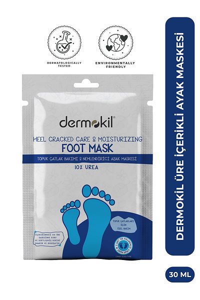 Dermokil Heel Crack Care & Moisturizing Foot Mask 30 ml