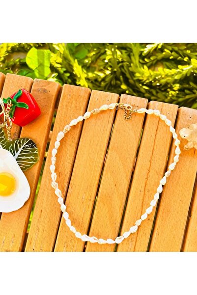 Markiz Takı Oyster Necklace 45 cm