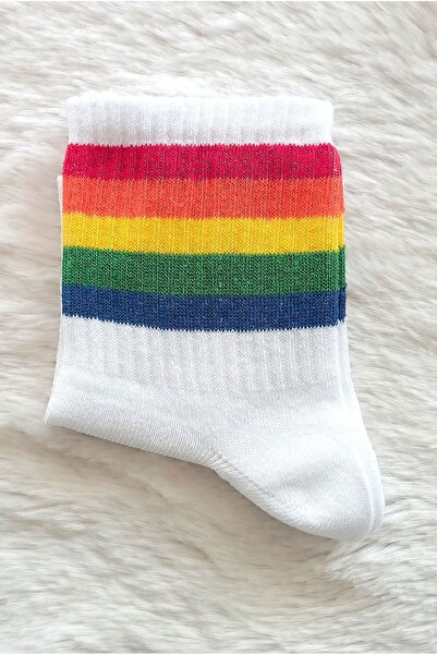 Esinti Мъжки дамски чорапи Чорапи Дълги чорапи Цветни шарени чорапи 4 бр