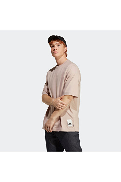 adidas Ανδρικό μπλουζάκι M Caps Tee IC4101 Μπεζ