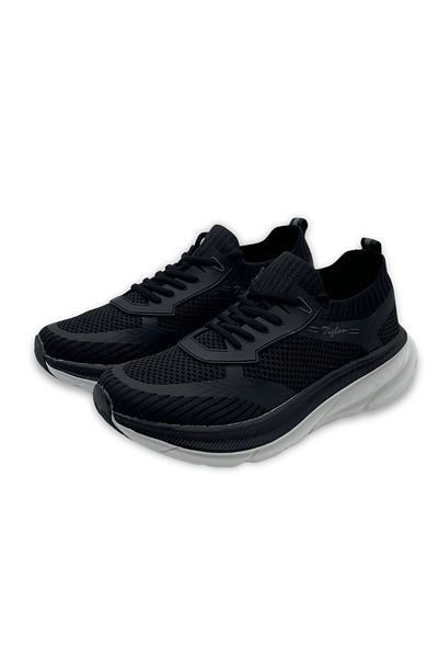 Tiglon Neon Black Men's Sports Shoes