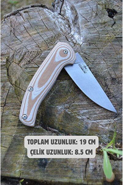 BIÇAK DOĞADA Aktürk 4116 Çelik Verzalit Saplı Katlanır Kamp Çakısı – Kişisell...