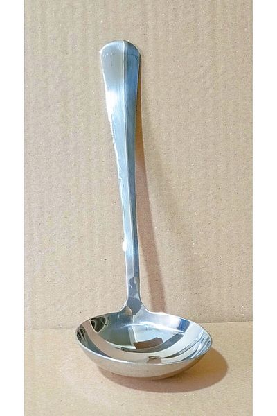 TARIK HOME Stainless Steel Tableware with Ergonomic Handle, Soup Ladle, 1 Piece