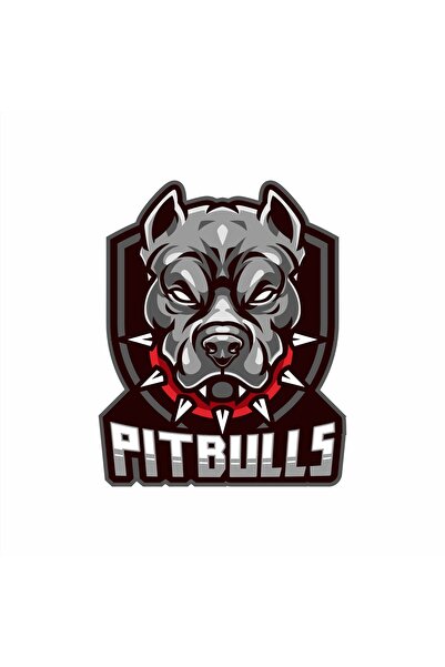 Reysa Tasarım ملصق بيتبول 10x10 سم ملصق ملون