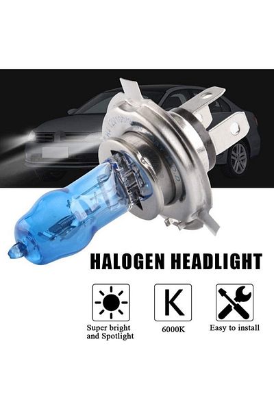 divendi-ro Set 2 x Car Bulbs H7, Pegasus, Xenon Effect, 12V, 100W 6000k