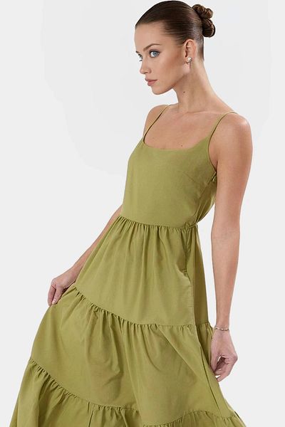 PayBuy Maxi Woven Dress Cotton Summer Casual Skater Comfortable Cut Distinguished Material Zarifane Design