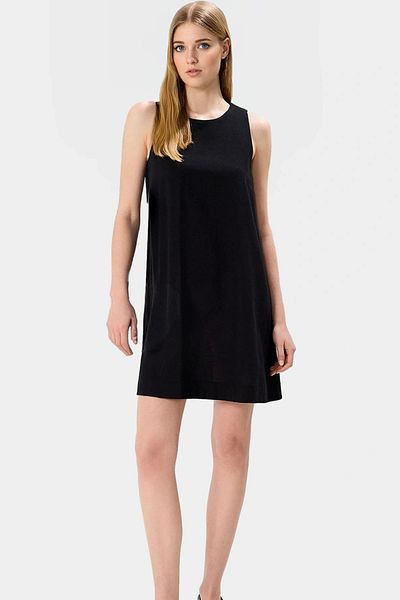 PayBuy Linen Look Sleeveless Mini Dress Wide Cut Casual Summer Distinguished Material Quality Craftsmanship
