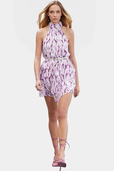 PayBuy Chiffon Lined Layered Mini Dress Woven Polyester Summer Casual Professional Look Trend Design