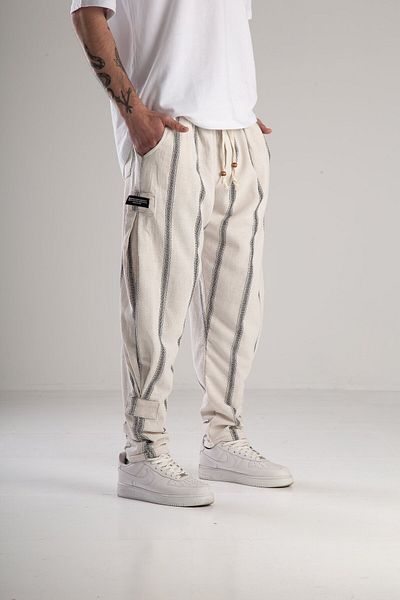 COCOPELLI Παντελόνι Hazar Λινό Ύφασμα Loose Fit