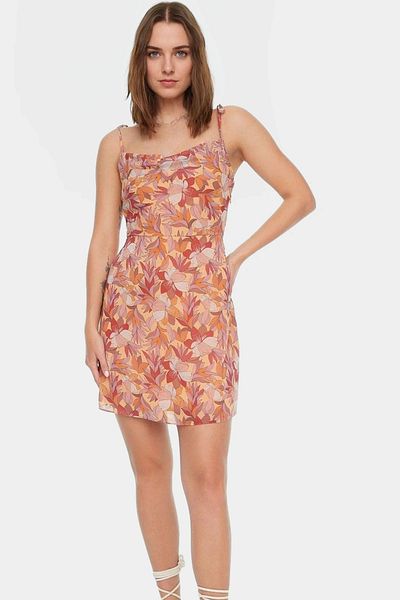 PayBuy Floral Print Chiffon Mini Dress Casual A-Line Summer Daily Comfortable Carefully Selected