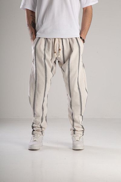 COCOPELLI Παντελόνι Hazar Λινό Ύφασμα Loose Fit