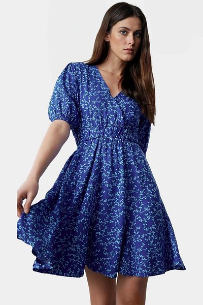 PayBuy Floral Mini Skater Dress Viscose Fabric Summer Comfortable Daily Premium Quality Quality Craftsmanship