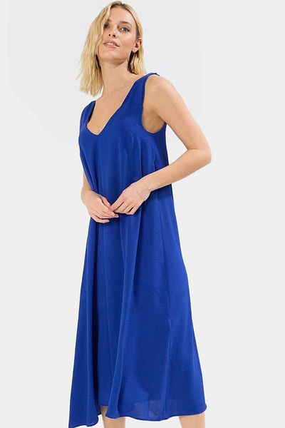 PayBuy Stylish Midi Length Aerobin Woven Dress Comfortable Fit Daily Use Carefully Selected