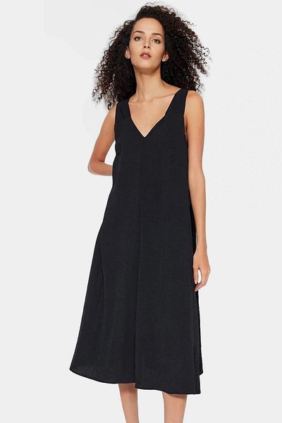 PayBuy Stylish Midi Length Aerobin Woven Dress Comfortable Fit Daily Use Carefully Selected
