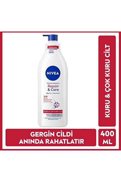 NIVEA Repair&care (72 Saat) Yoğun Bakim Onarıcı Vücut Losyonu 400 ml 86907417...