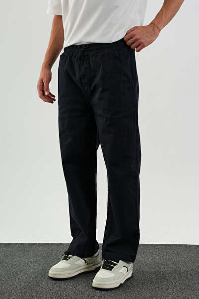 Redline Ανδρικό φαρδύ παντελόνι - Χοντρή μέση και ελαστική μέση