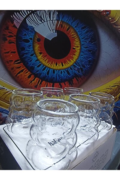 DMR 12 Pieces Grape Model Coffee Side Glass Water Glass