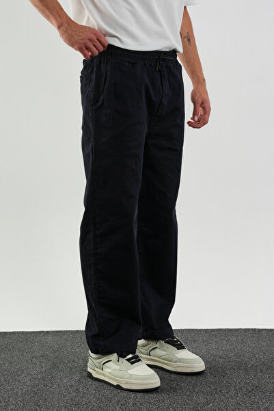 Redline Ανδρικό φαρδύ παντελόνι - Χοντρή μέση και ελαστική μέση