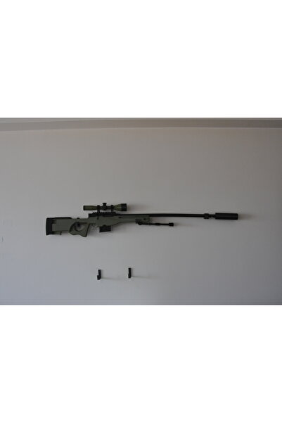 SOFT AWP Keskin Nişancı Tüfeği Oyuncağı – 3D Baskı Dekoratif Duvar Oyuncağı &...