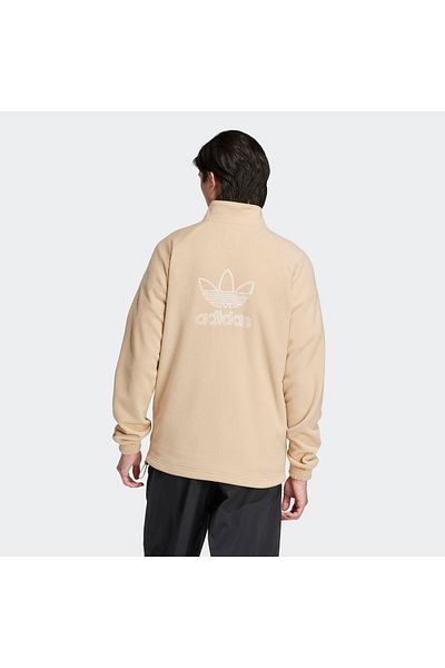 adidas Ανδρικό μπουφάν Adicolor Classics Trefoil σε μπεζ χρώμα (IY9921)