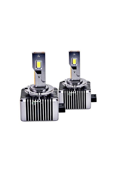 divendi-ro Set of 2 Xenon D1S 6500K, 10000LM LED Xenon bulbs for VW, BMW, Audi