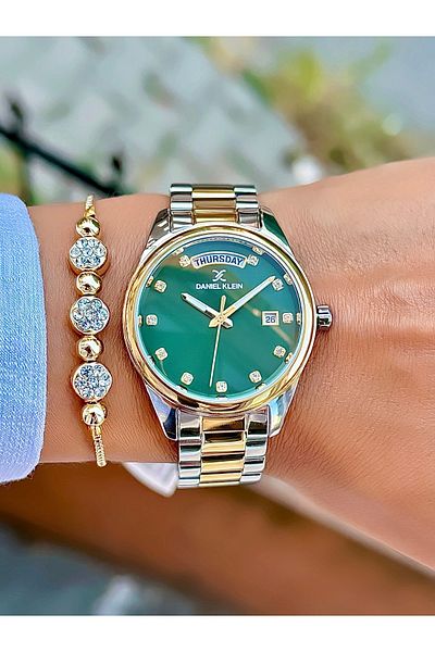 Daniel Klein New Season Water-Proof Steel Band Women's Wrist Watch