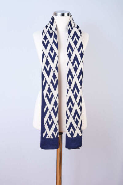 Sebir Moda V Patterned Knitwear Shawl