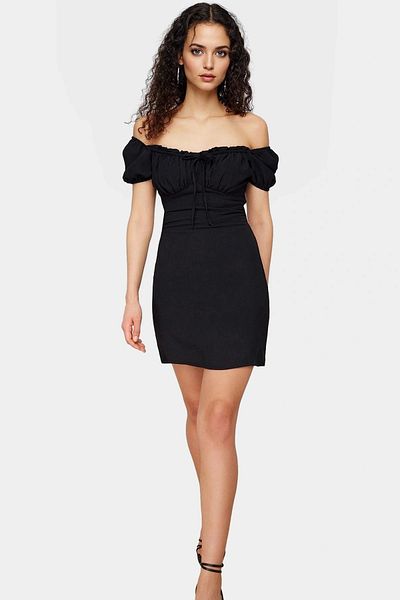 PayBuy Summer Mini Dress a Line Balloon Sleeve Crepe Woven Modern Style Long Lasting Carefully Selected