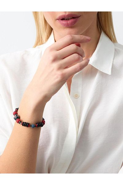 Jimmy Key Colorful Beaded Bracelet