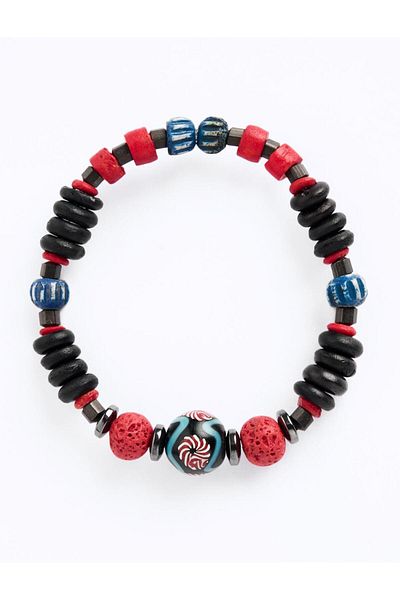 Jimmy Key Colorful Beaded Bracelet