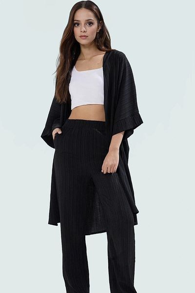 PayBuy Stylish Kimono Pants Set 100% Viscose Woven Fabric Comfortable Casual Style Durable Material