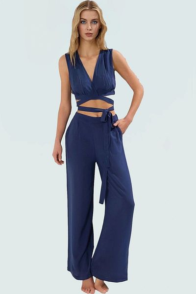PayBuy Summer Cow Pattern Viscose Blouse Pants Set Casual Beach Chic Perfect Fit Quality Craftsmanship