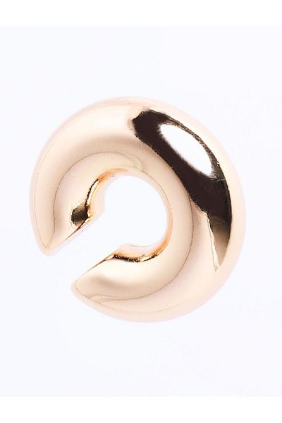 Jimmy Key Gold Color Shiny Joint Earring