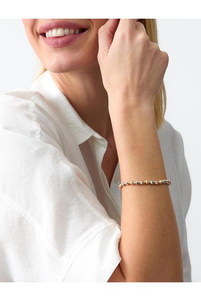 Jimmy Key Mixed Adjustable Shiny Bracelet