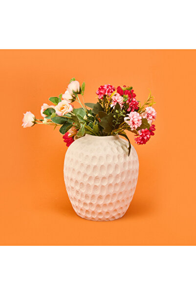 Evidea Deco Hermosa Vazo - Bej - 21 cm