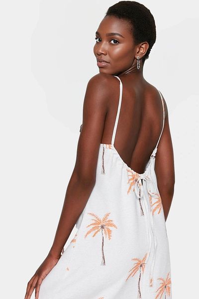 PayBuy Summer Floral Print Sleeveless Midi Dress Comfortable Fit Viscose Fabric Casual Style Perfect Fit