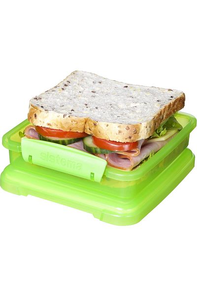 Sistema Sandwich Box – Top Rack Dishwasher Safe – 15.49 X 14.99 X 4.32 Cm