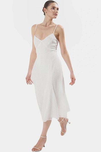 PayBuy A Line Midi Chiffon Dress 100 Polyester Woven Summer Zarifane Design Trend