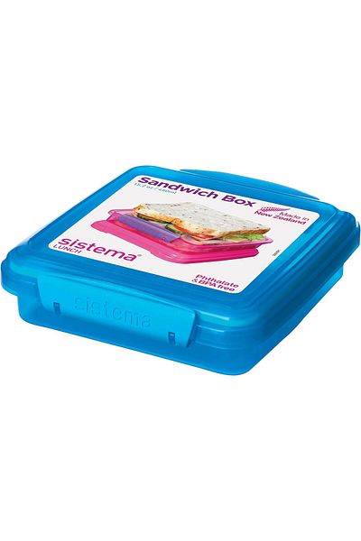 Sistema Sandwich Box – Top Rack Dishwasher Safe – 15.49 X 14.99 X 4.32 Cm