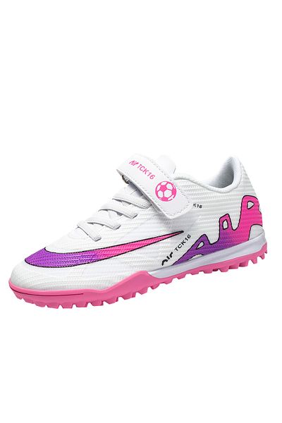 MBrands Children's Football Boots, 8.5 For Synthetic Turf, White Color 30