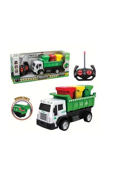 Salamandra Remote Control Garbage Truck with 3 Bins