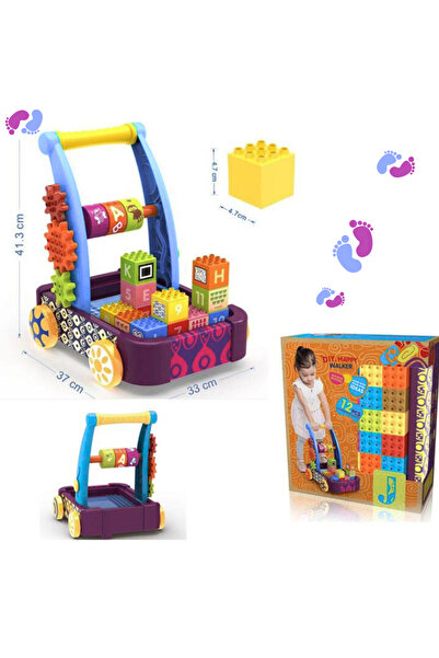 Salamandra Multifunctional Walker With Gears And Learning Cubes, Kids