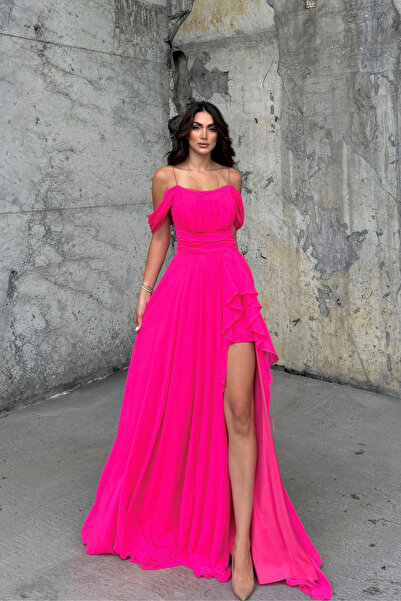 bella istanbul Λαιμόκοψη Alice Madonna - Βραδινό φόρεμα με λουράκι από σχοινί...