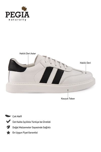 Pegia Tenis de damă din piele Dg6035
