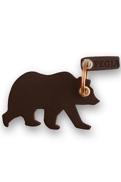 Pegia Μπρελόκ Bear Leather 25an54