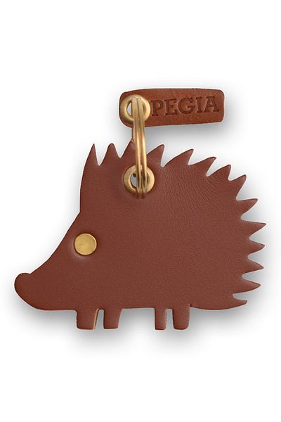 Pegia Μπρελόκ Hedgehog Leather 25an30