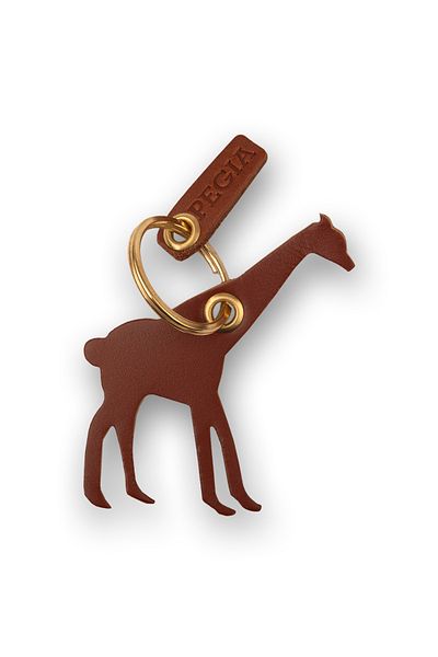 Pegia Δερμάτινο μπρελόκ Giraffe 25an08