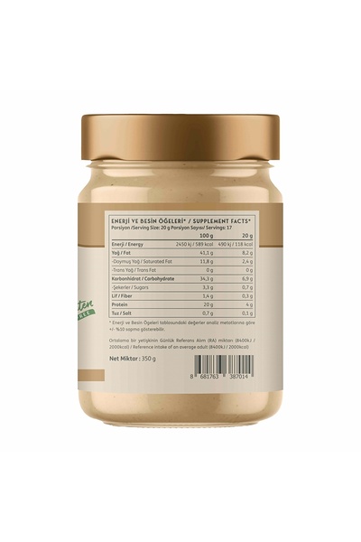 Clean Powders Proteinli Fındık Kreması (PROTEİN SPREAD) 350 gr