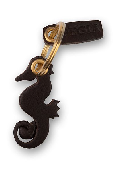 Pegia Μπρελόκ Sea Horse Leather 25an03