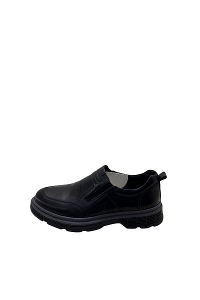 grado Genuine Leather Men's Casual Shoes Black 4844